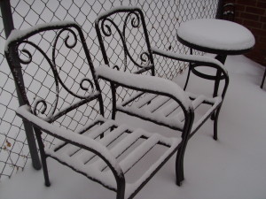 Snow chairs